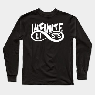 infinite lists Long Sleeve T-Shirt